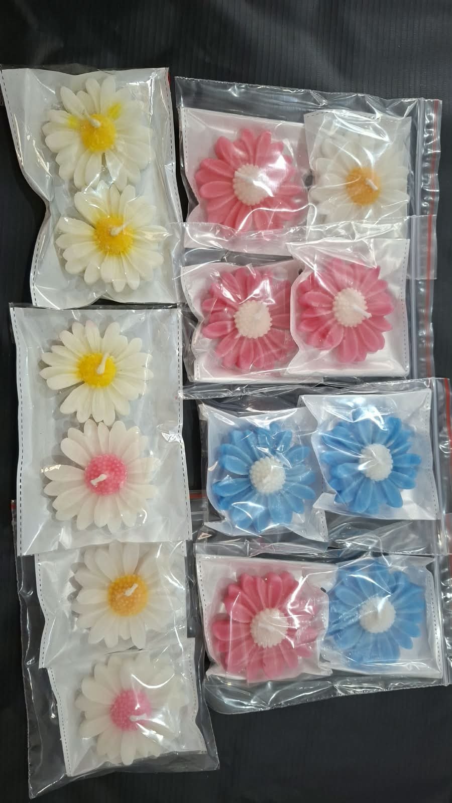 Daisy Candles